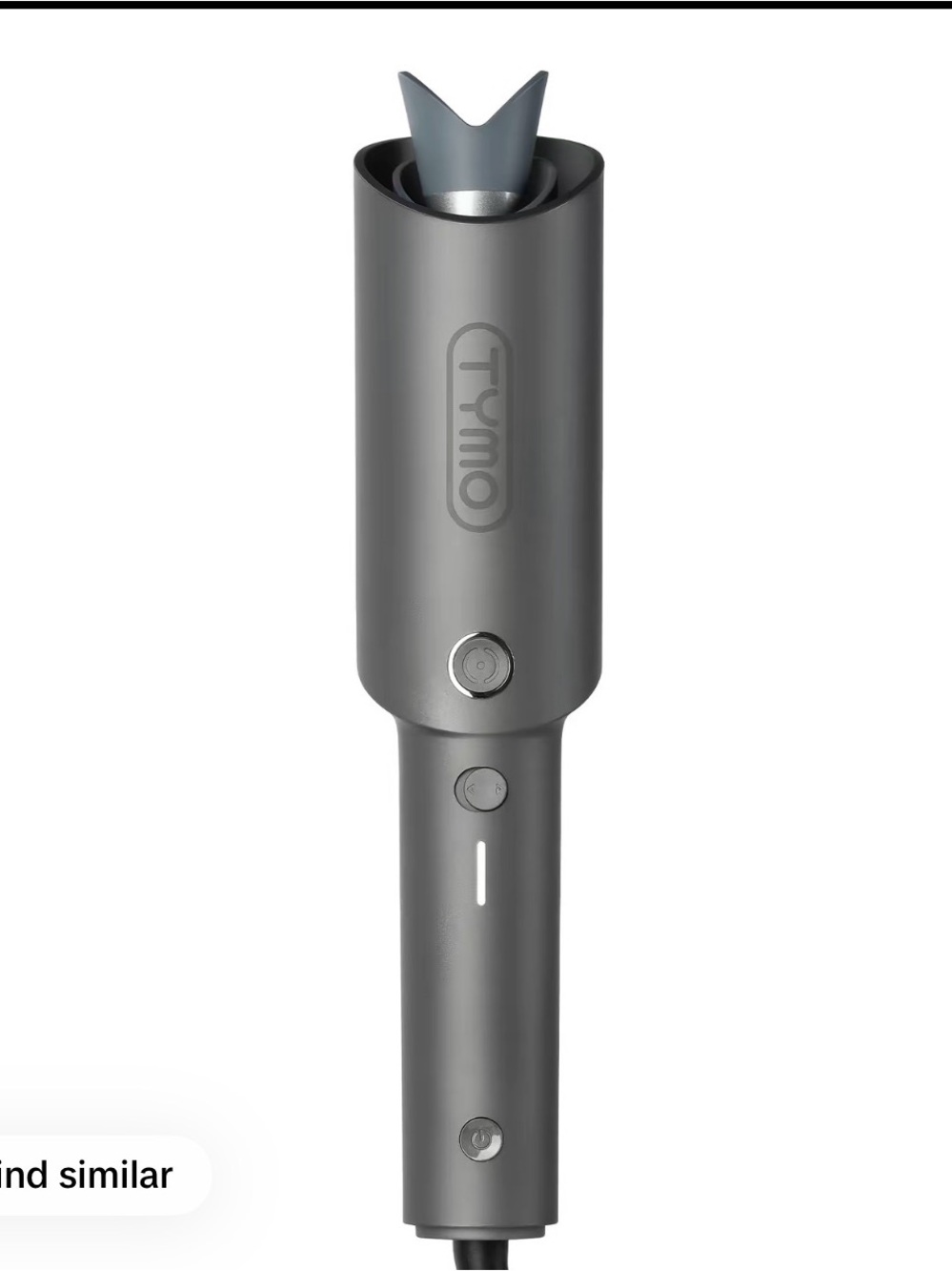Tymo Dark Gray Hair Styling Tool - Women’s Hair Accessory